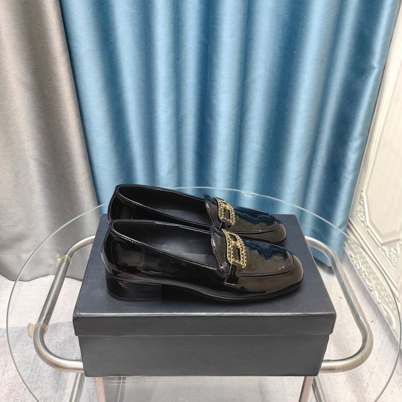 Ch*el leather shoes